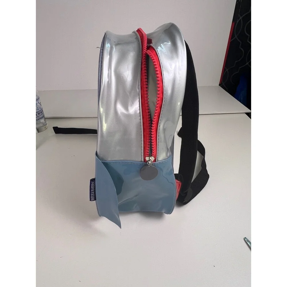 Baylis & Harding Kids Space Pilot Astronaut Backpack Shiny Silver Zipper‎ Pouch